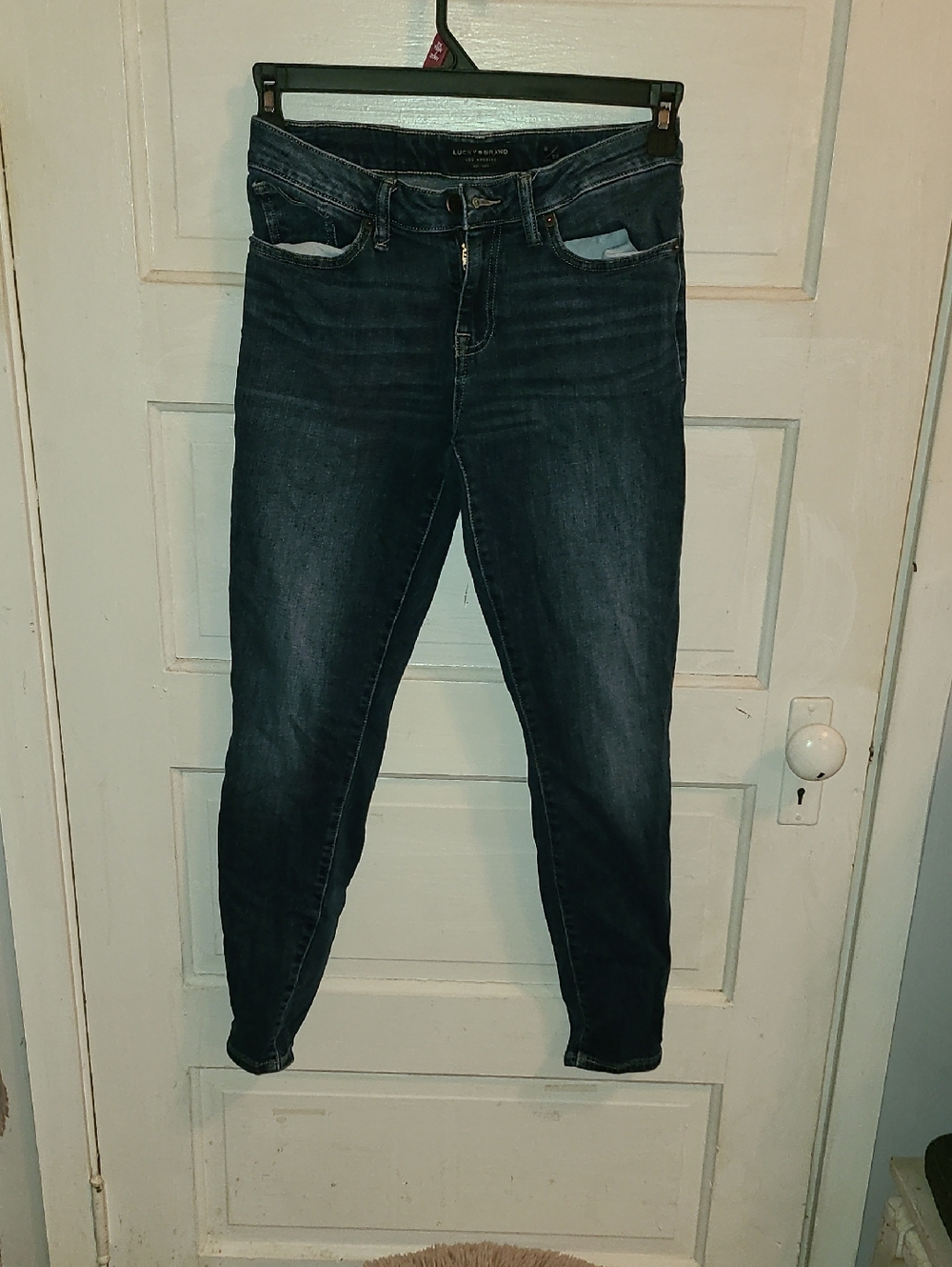 Lucky Brand Dark Indigo Skinny Jeans